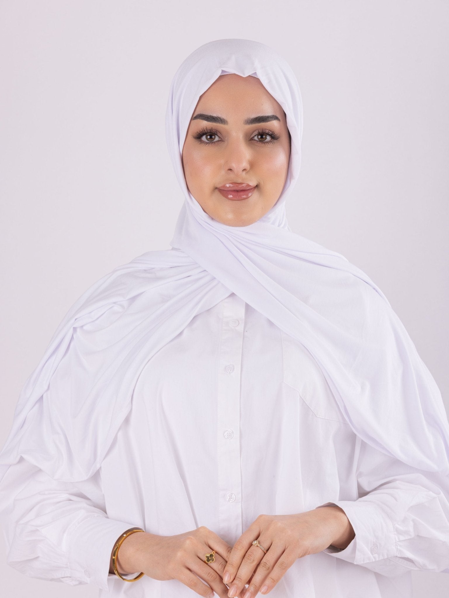 Plain Design | Spanish Cotton | White - MOLTTE
