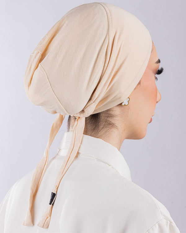 Tie Back Undercap | Creamy Beige