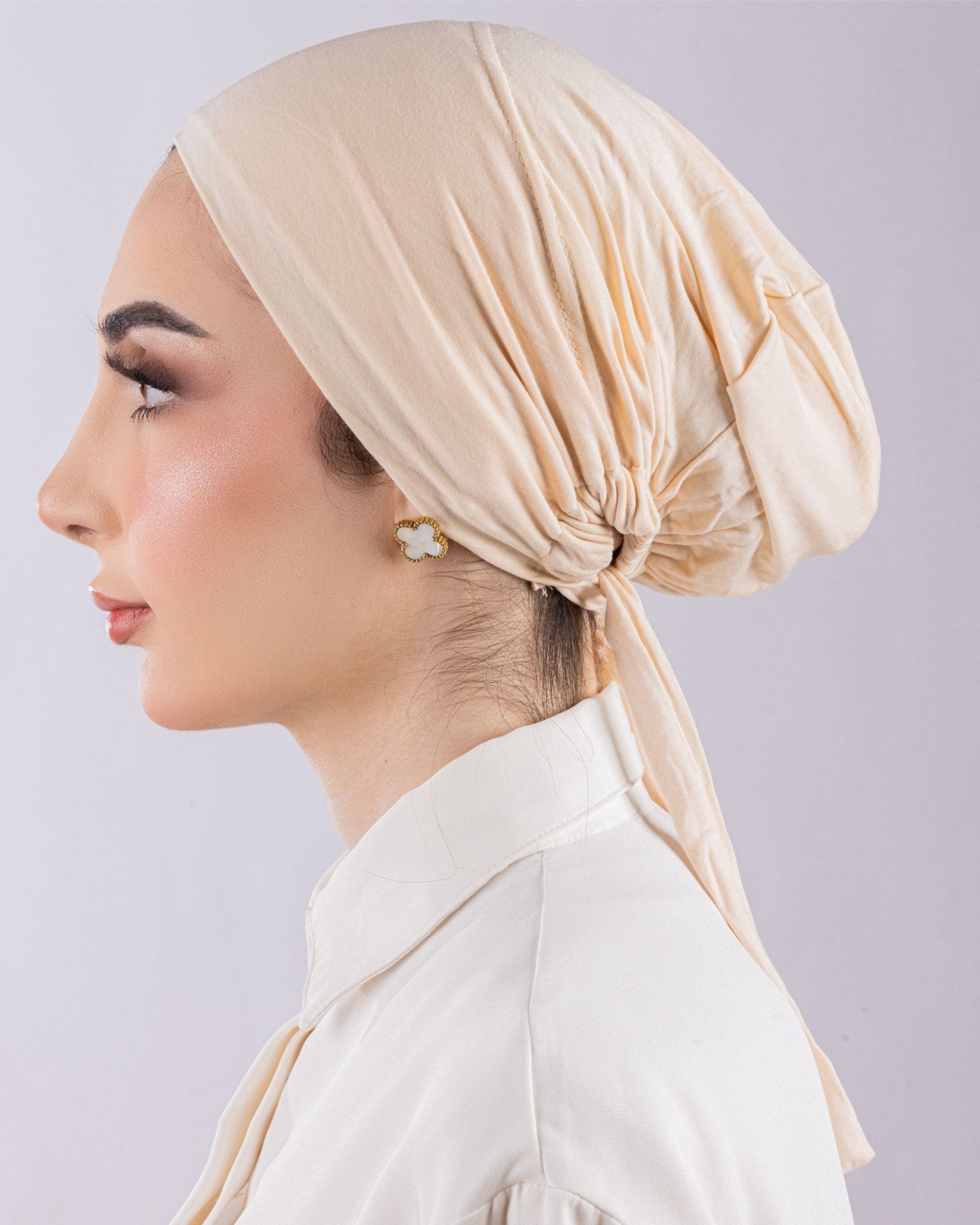 Tie Back Undercap | Creamy Beige - MOLTTE