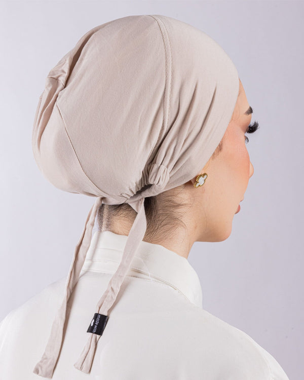 Tie Back Undercap | Warm Beige