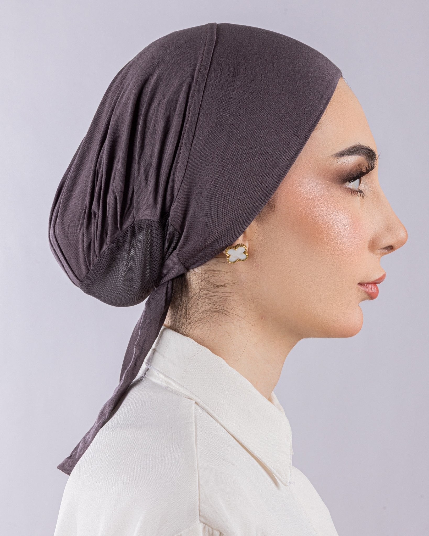 Tie Mesh Undercap | Ash Plum - MOLTTE