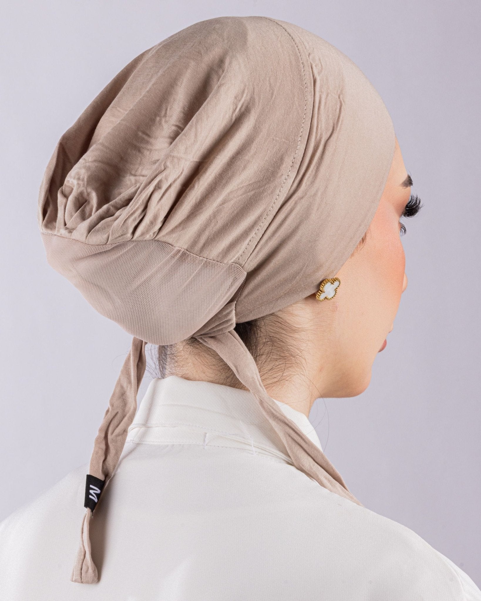 Tie Mesh Undercap | Blush Beige - MOLTTE