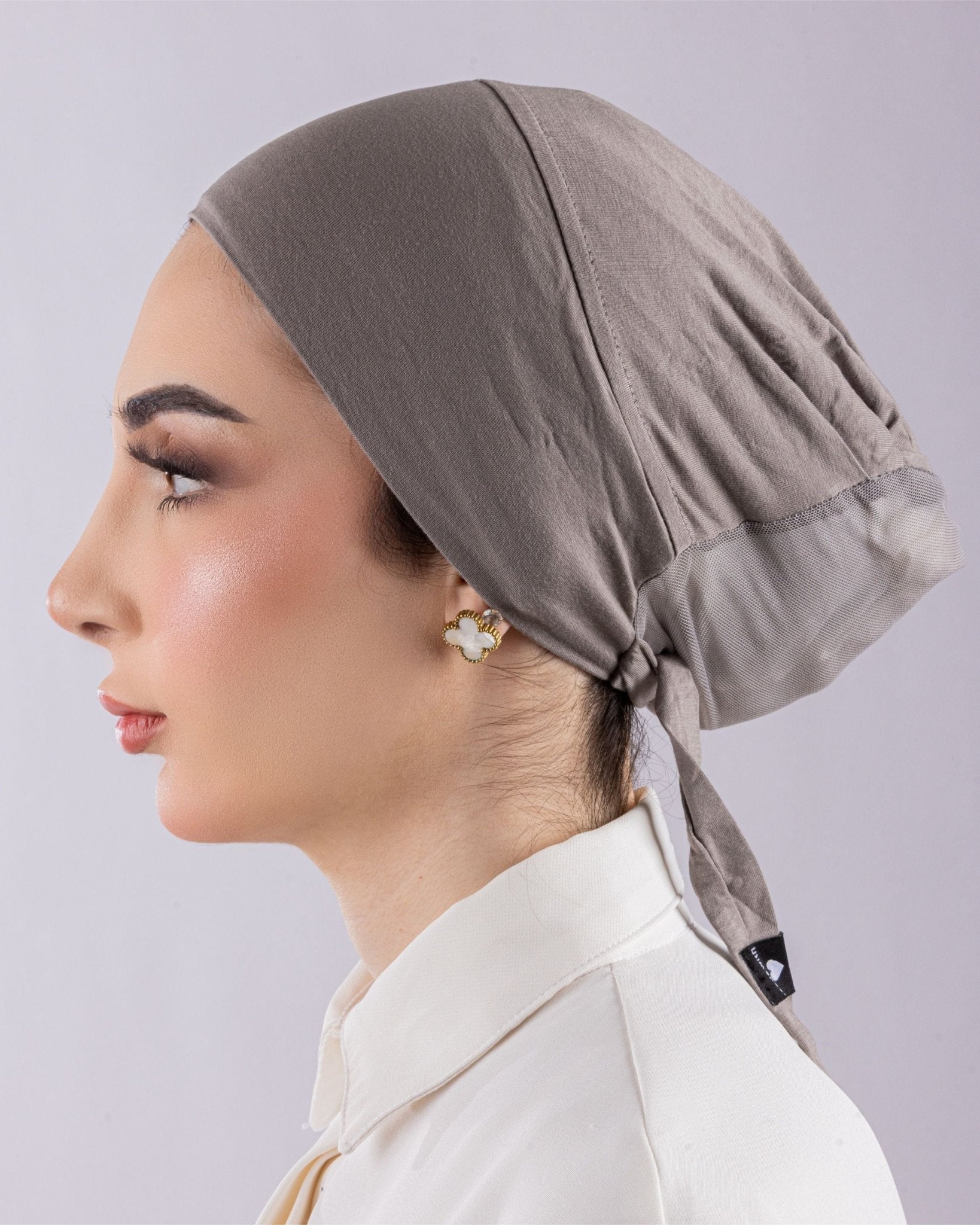 Tie Mesh Undercap | Dusty Taupe - MOLTTE