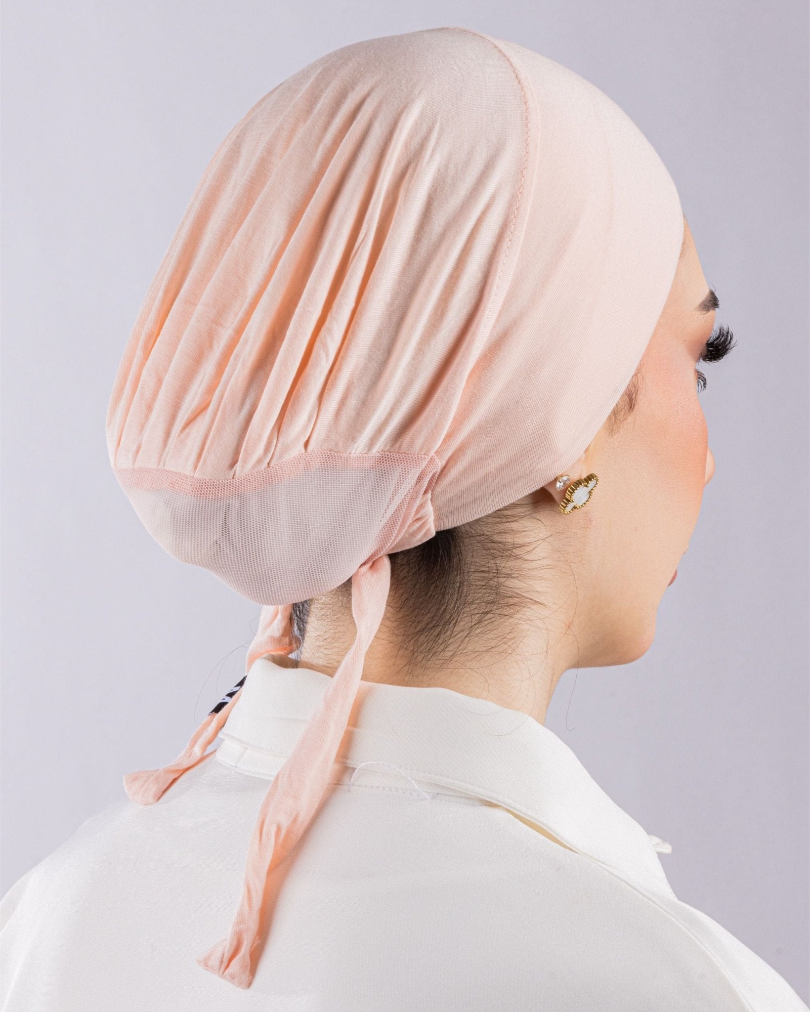 Tie Mesh Undercap | Soft Pink - MOLTTE