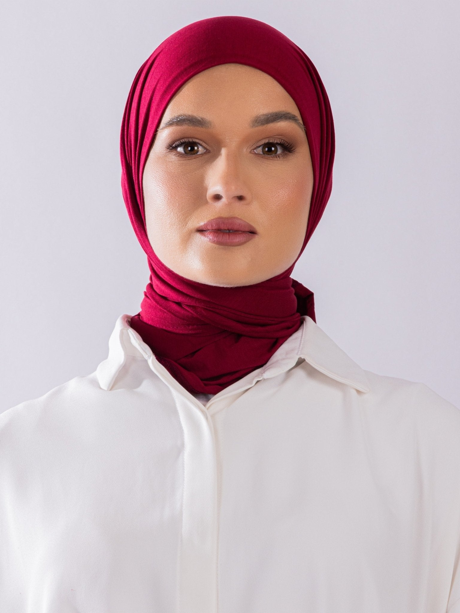 Triangular Design | Spanish Cotton | Burgundy - MOLTTE