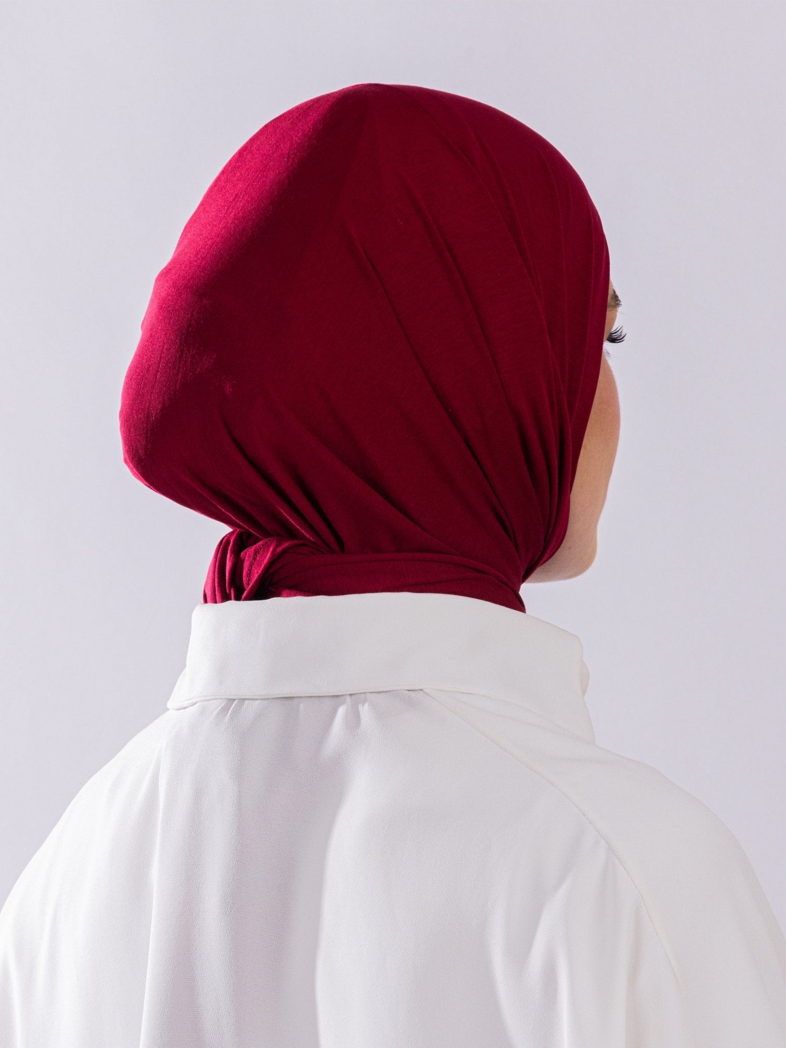 Triangular Design | Spanish Cotton | Burgundy - MOLTTE
