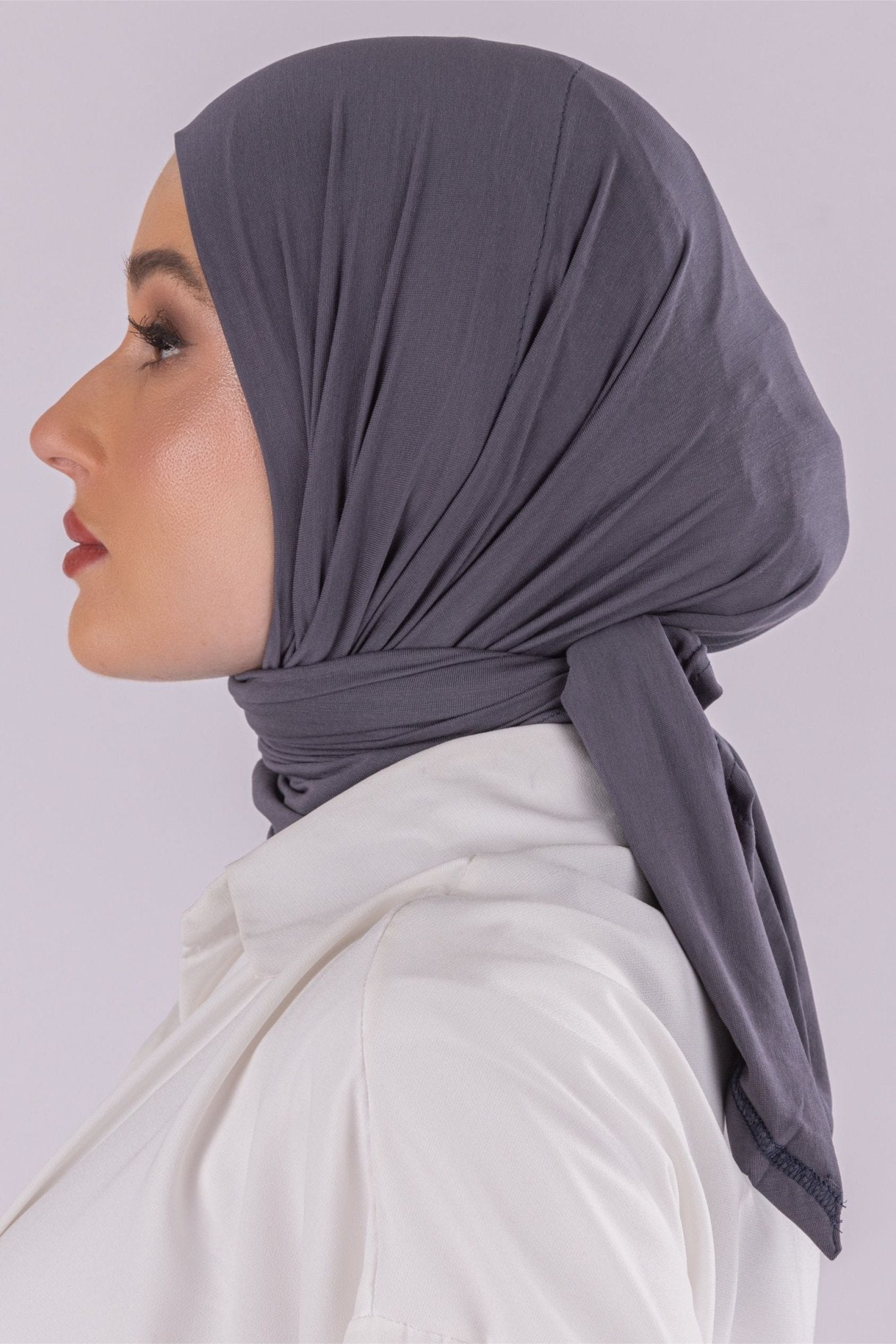 Triangular Design | Spanish Cotton | Charcoal Purple - MOLTTE