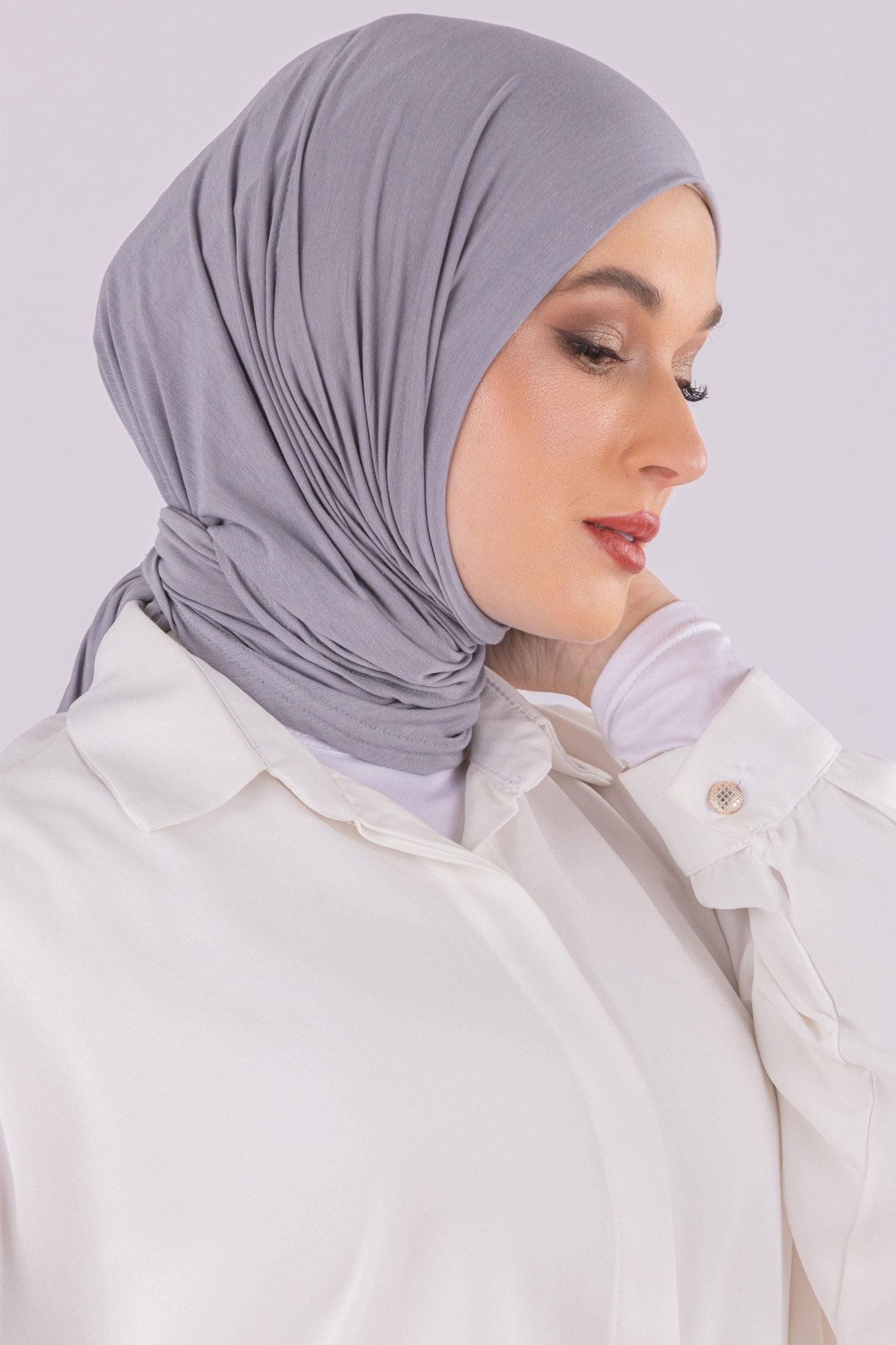 Triangular Design | Spanish Cotton | Dusty Lilac - MOLTTE