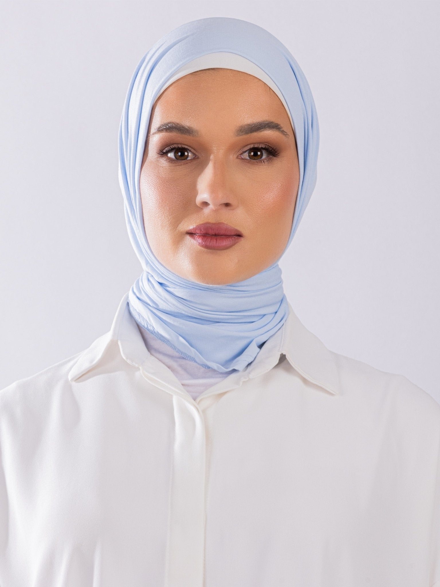 Triangular Design | Spanish Cotton | Light Blue - MOLTTE