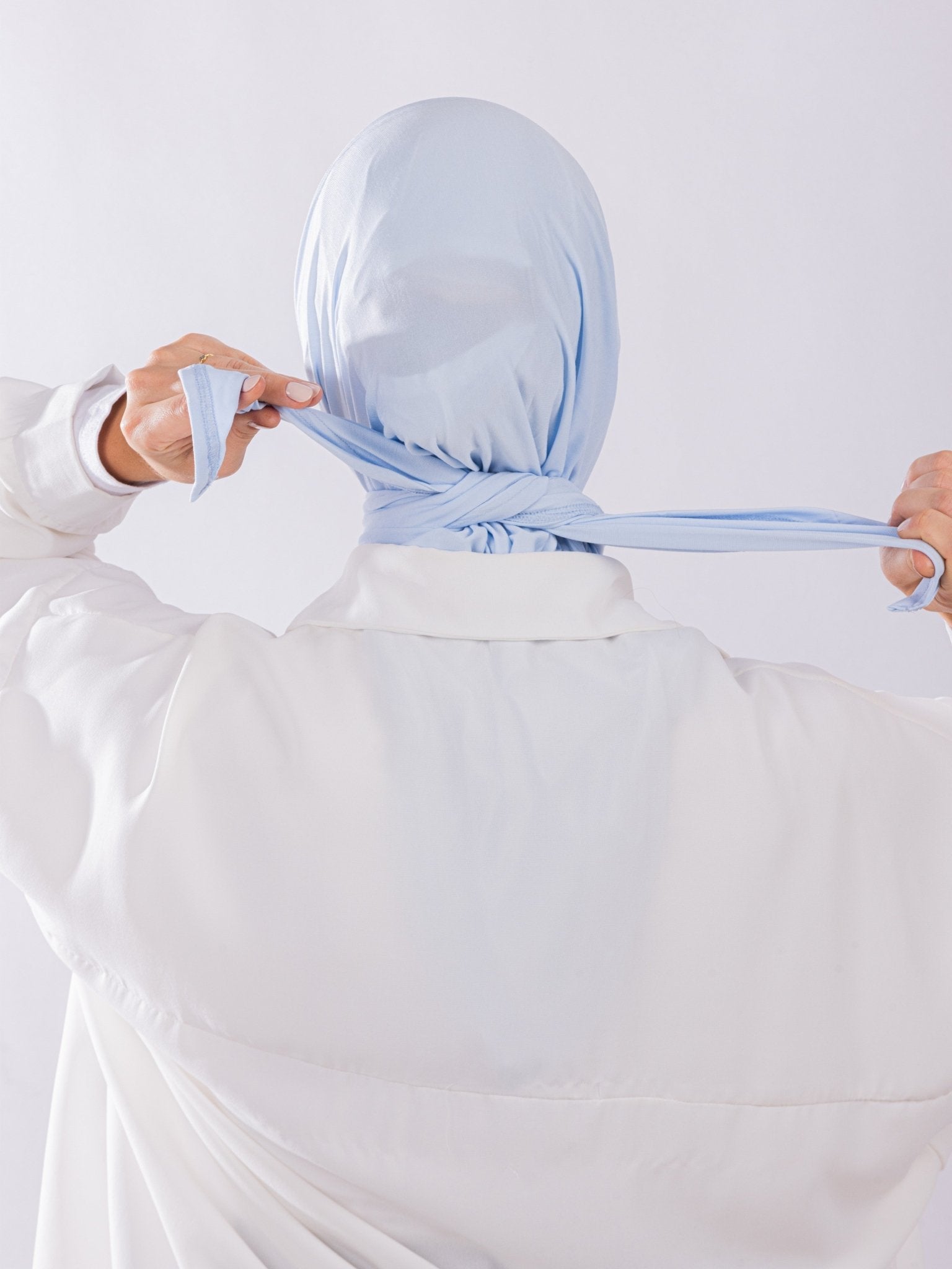 Triangular Design | Spanish Cotton | Light Blue - MOLTTE