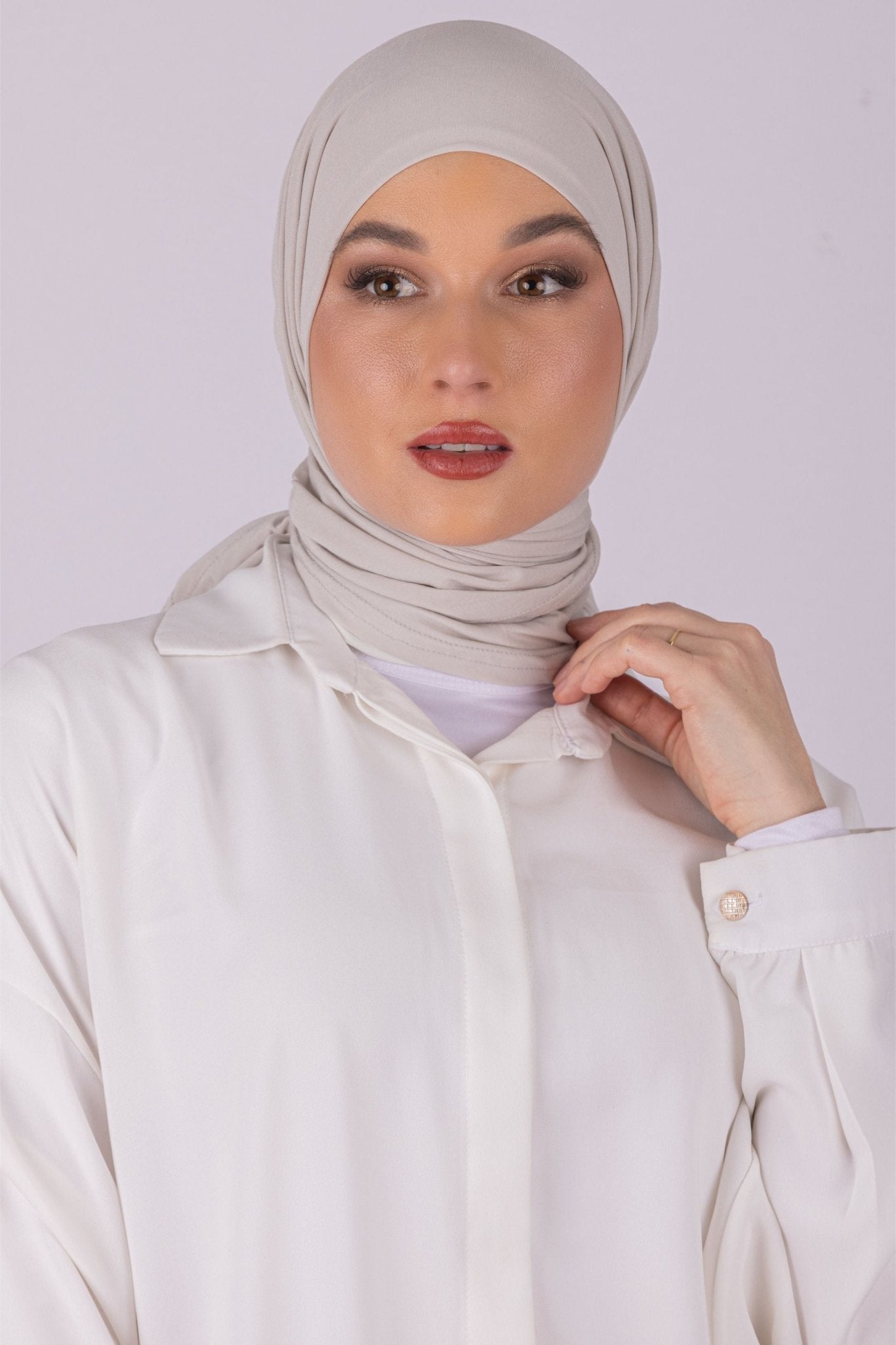 Triangular Design | Spanish Cotton | Light Mauve - MOLTTE