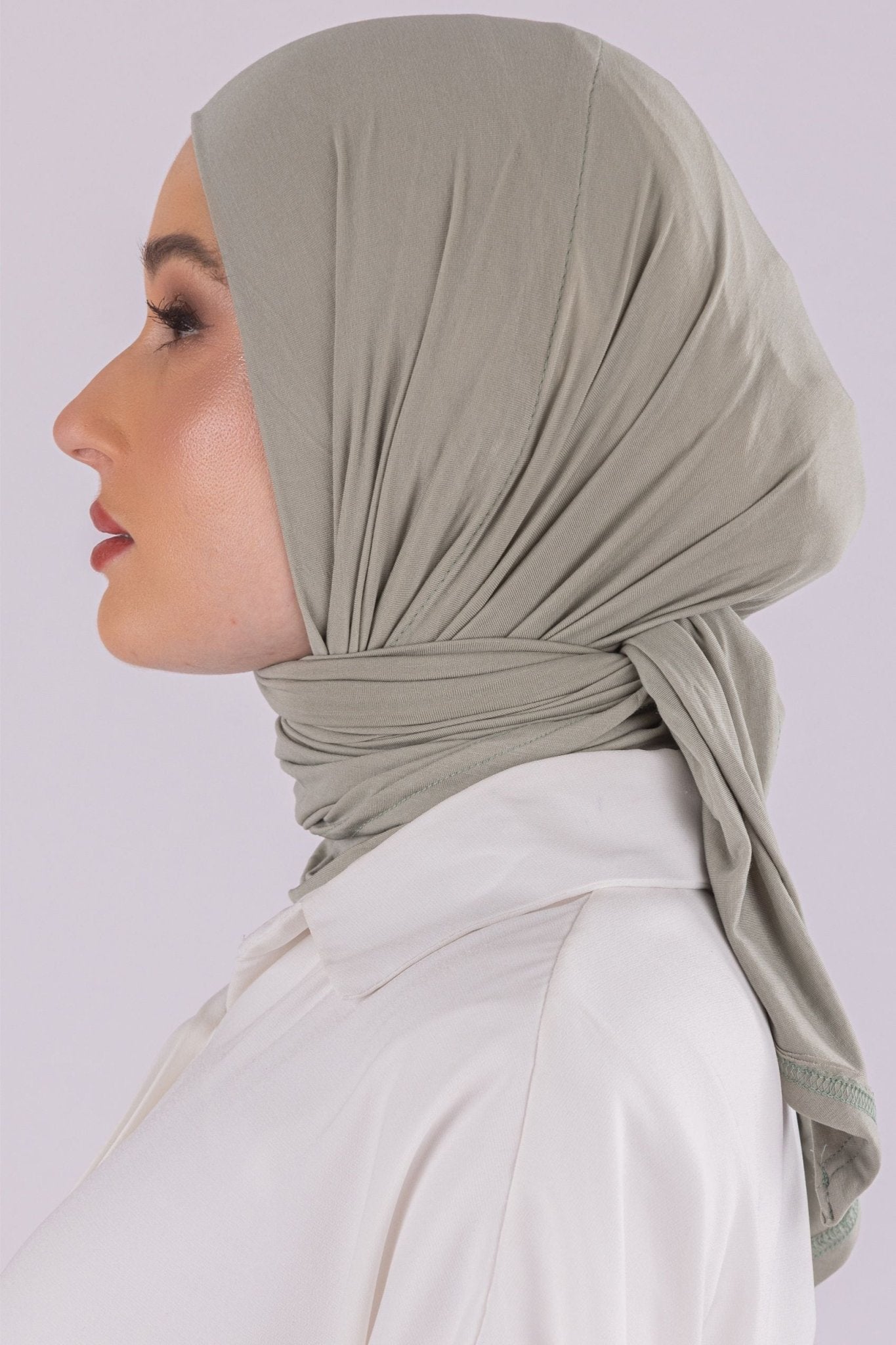 Triangular Design | Spanish Cotton | Moss Gray - MOLTTE