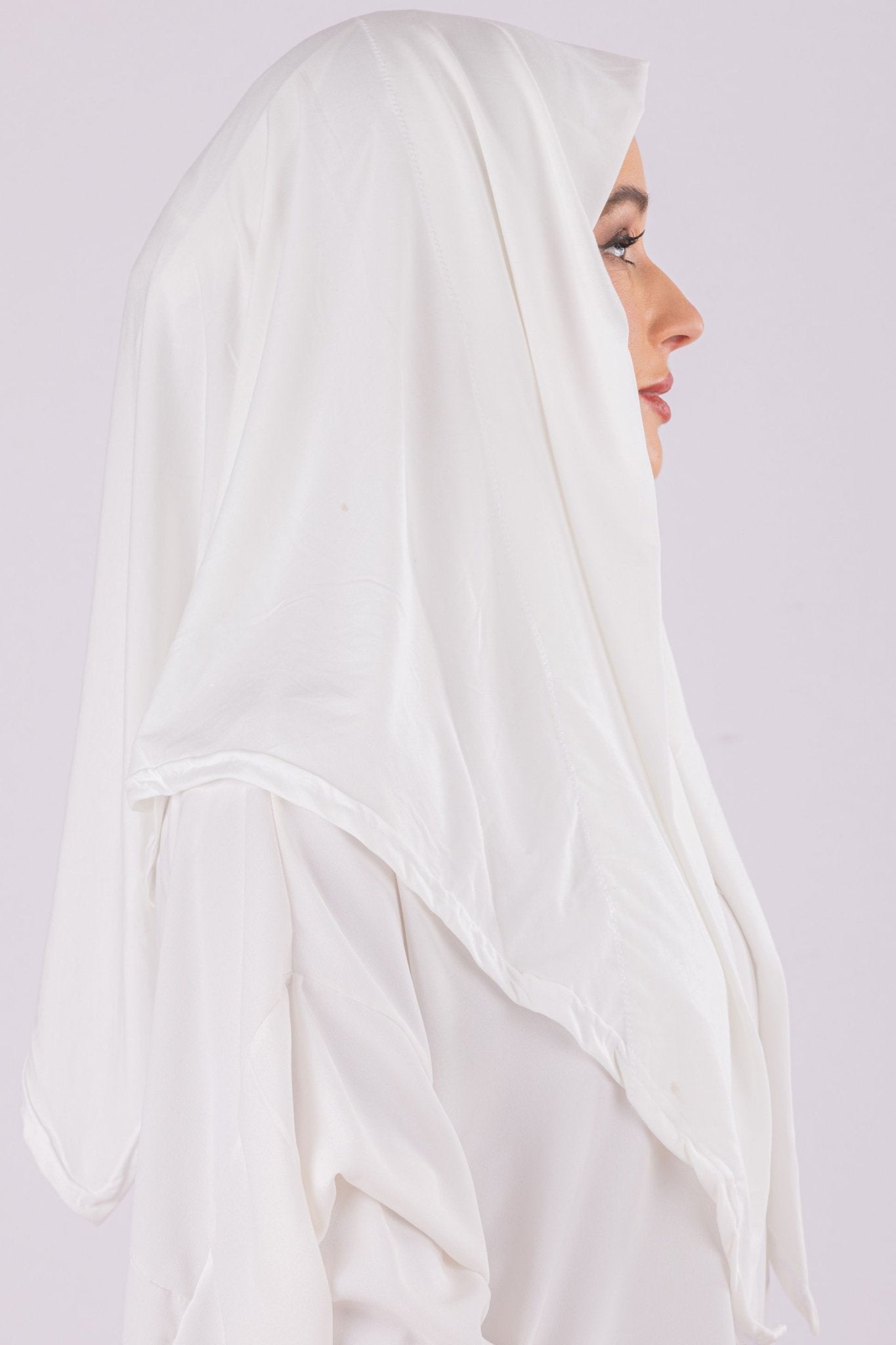Triangular Design | Spanish Cotton | Off White - MOLTTE