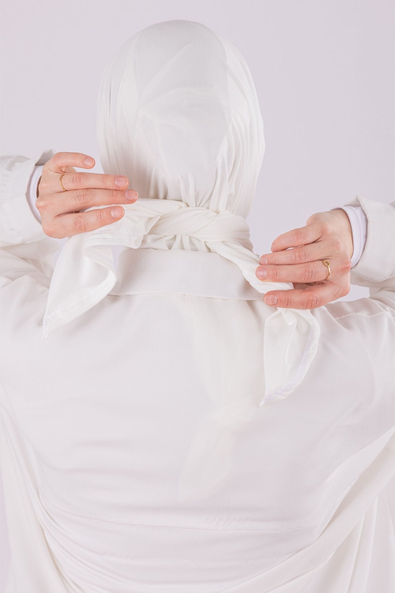 Triangular Design | Spanish Cotton | Off White - MOLTTE
