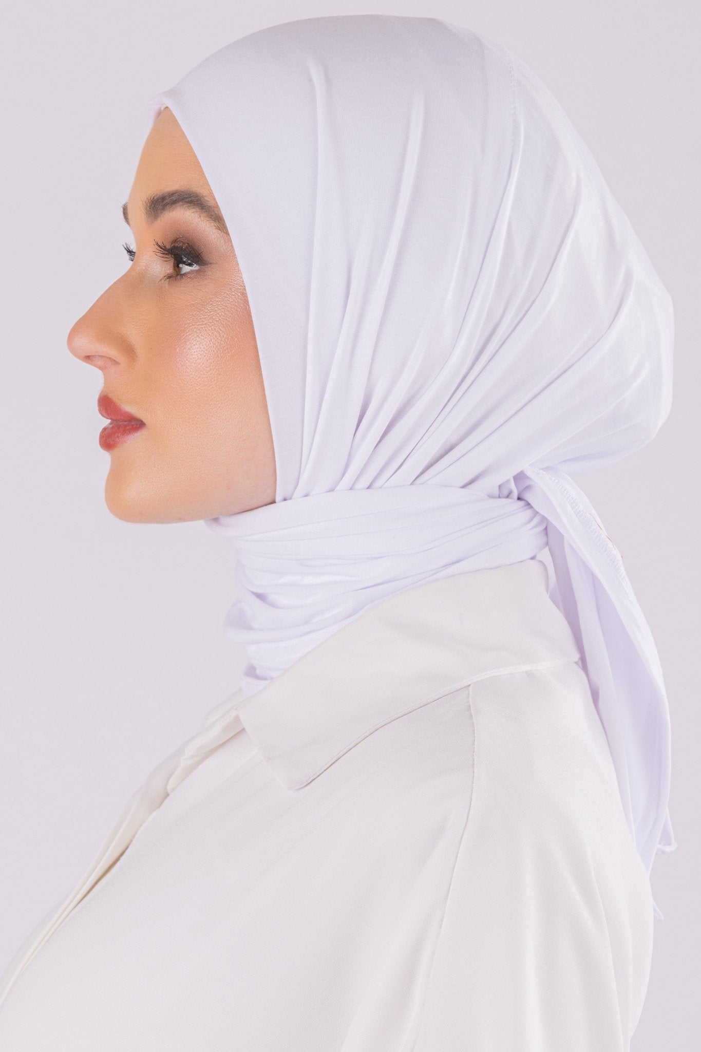 Triangular Design | Spanish Cotton | White - MOLTTE