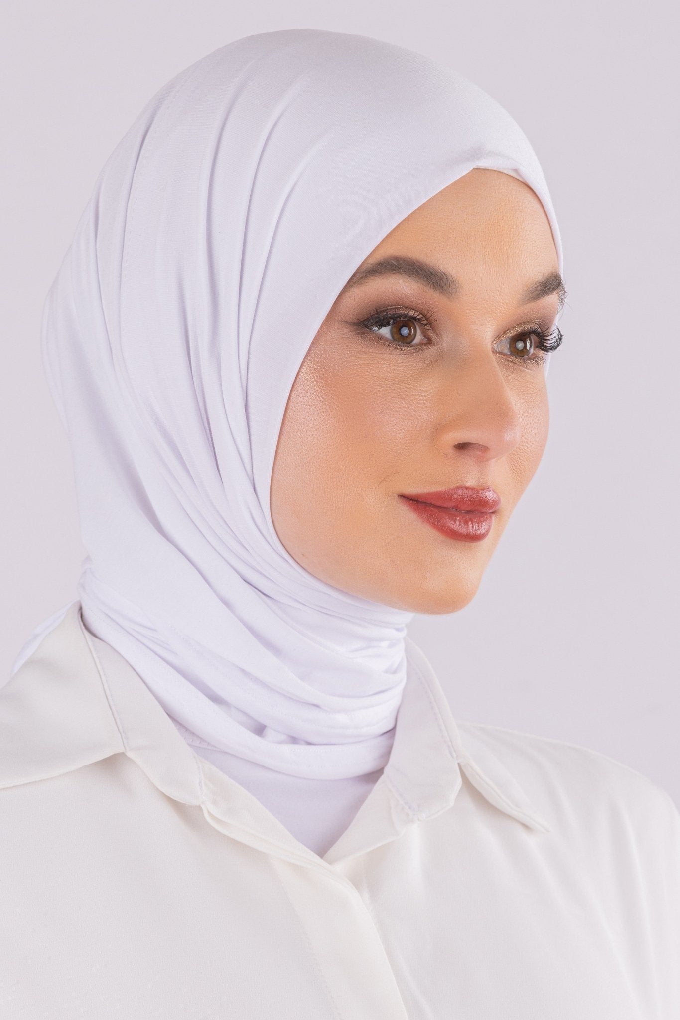 Triangular Design | Spanish Cotton | White - MOLTTE